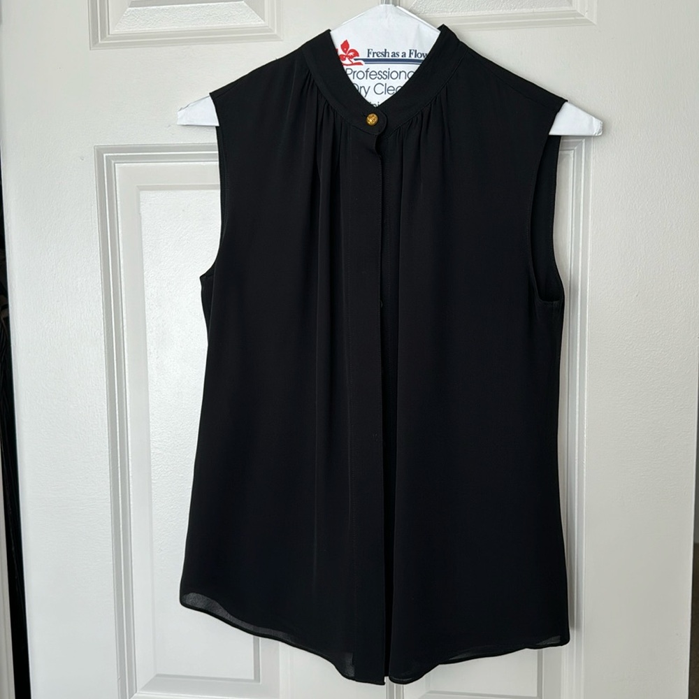 Tory Burch silk blouse with bow
